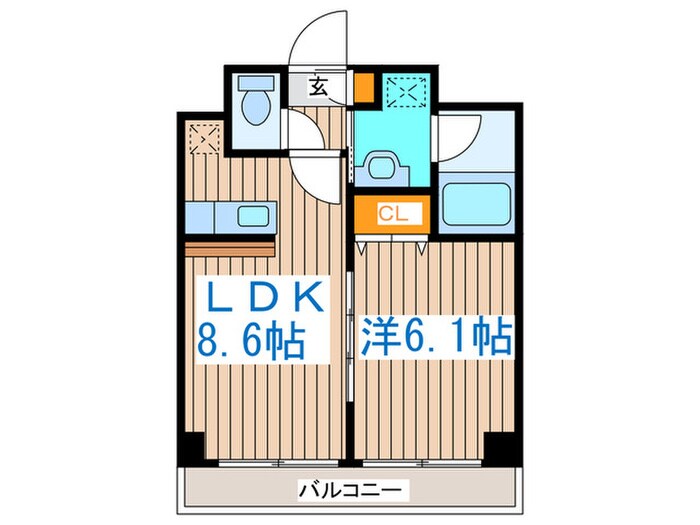 物件間取画像