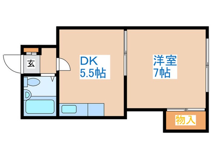 ラベラヴィータ西町の物件間取画像