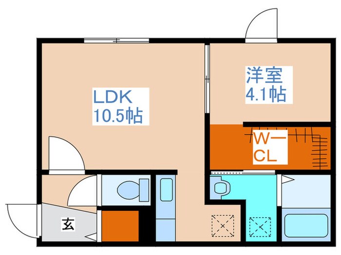 SENNA元町の物件間取画像