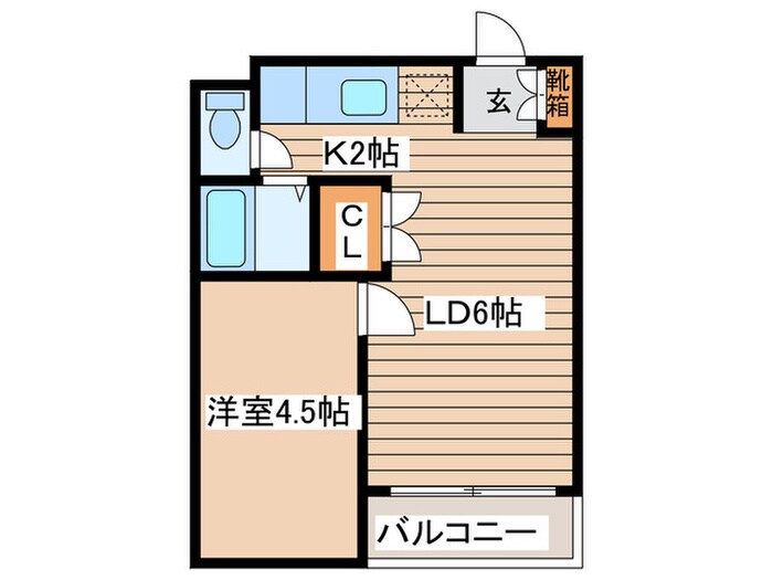 Ｍｕｓｉｃａ　ｓｅ　Ｐｉａｃｅの物件間取画像