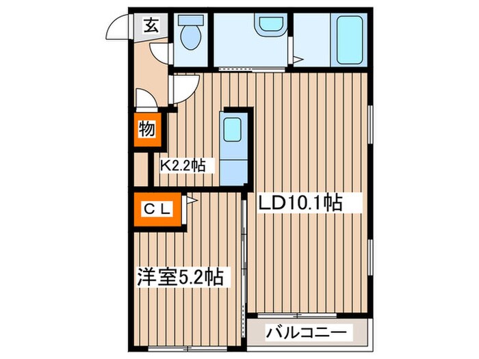 ガーデンテラスＮ１７の物件間取画像