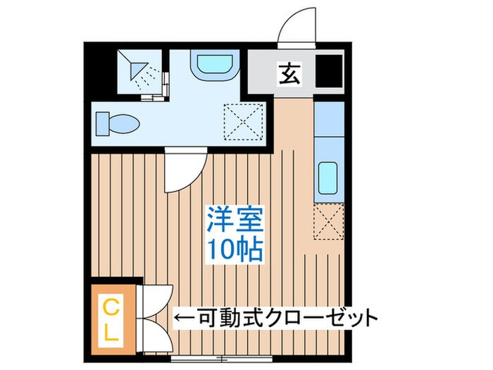 ルフォ－トＫⅠの物件間取画像