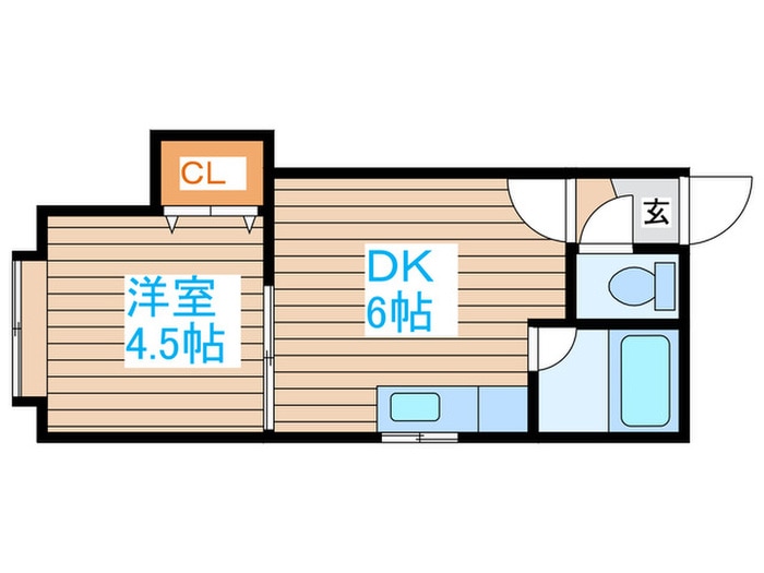 アーバンコート南郷Ｘの物件間取画像