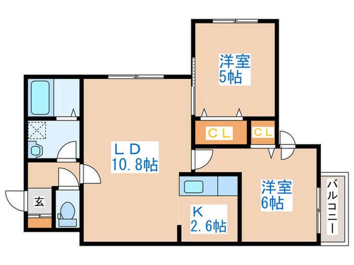 COLORE KOTONIの物件間取画像