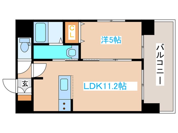 サンコート南郷通の物件間取画像