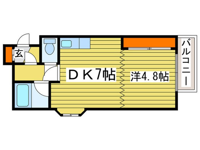 北四条レジデンスの物件間取画像