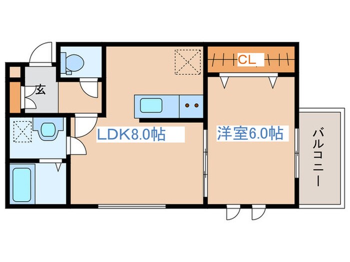 アルトローマ平岸の物件間取画像