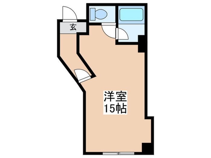 マイル－ム３８の物件間取画像