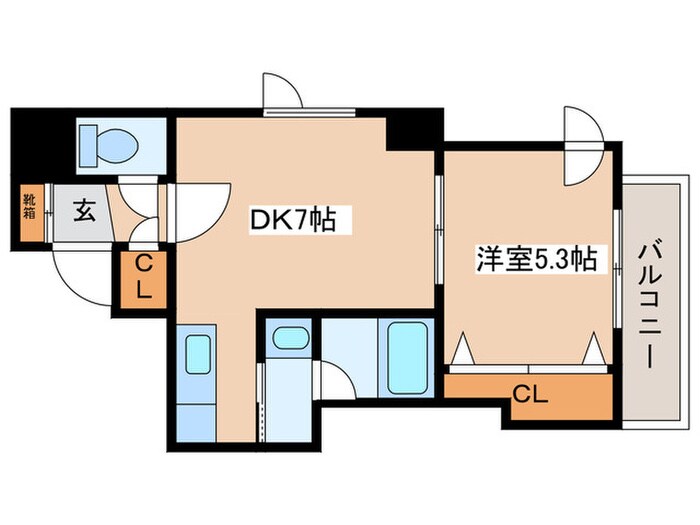 ごとうビルの物件間取画像