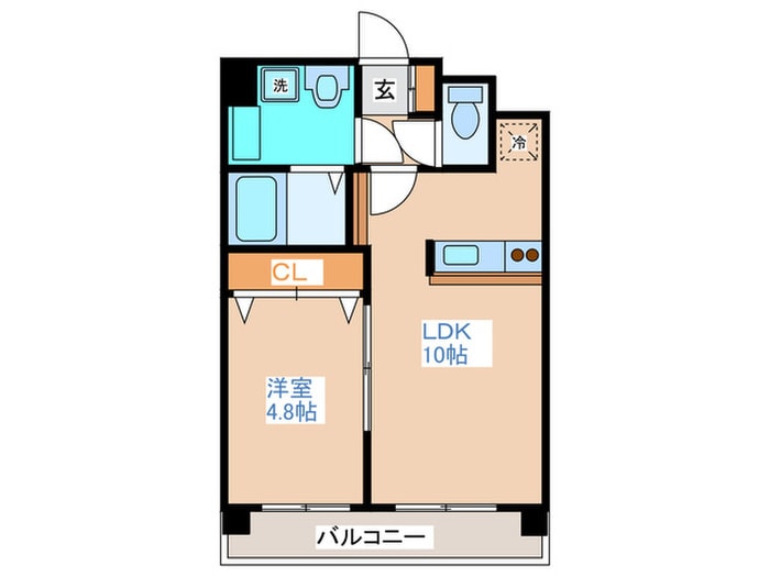 ルラシオン北９条通の物件間取画像
