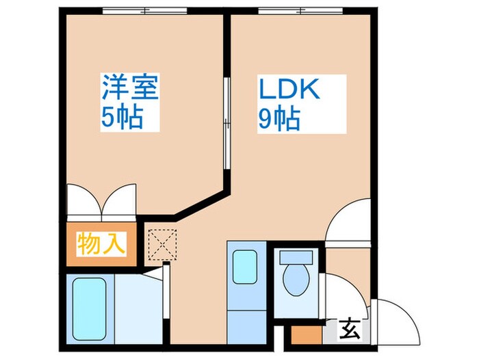 ホワイトハイツの物件間取画像