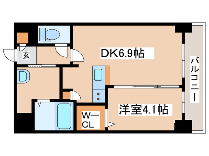 小泉マンション　メム19の物件間取画像