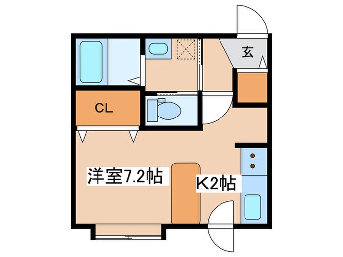 luce solare麻生の物件間取画像