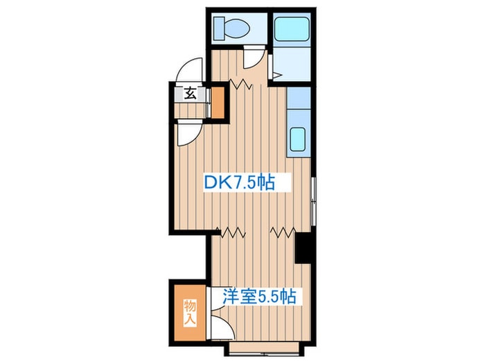 E-Horizon北2条ビルの物件間取画像