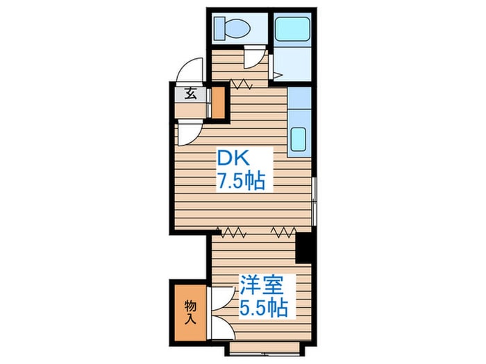 E-Horizon北2条ビルの物件間取画像