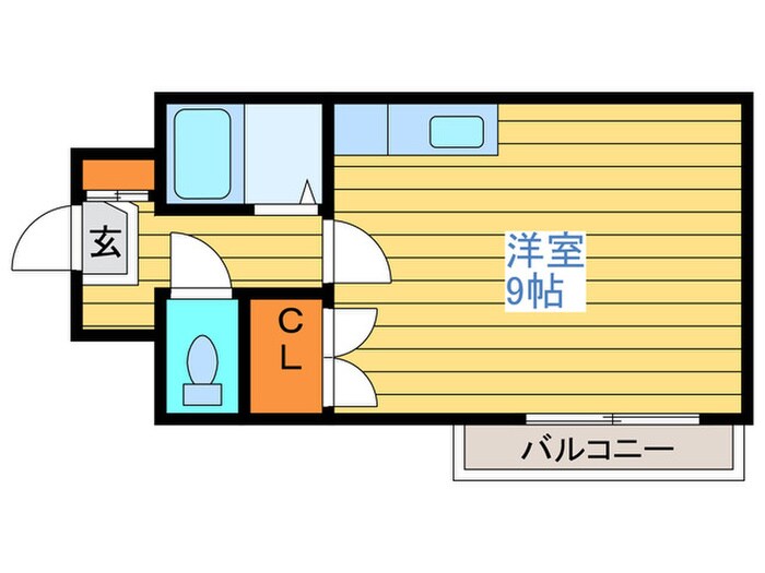 ヌ－ベルア－バンシティの物件間取画像