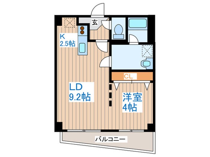 ｸﾞﾗﾝｶｰｻ永山公園通Ｗｅｓｔの物件間取画像