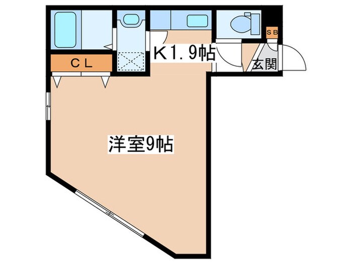 エヴァンスコート南１条の物件間取画像