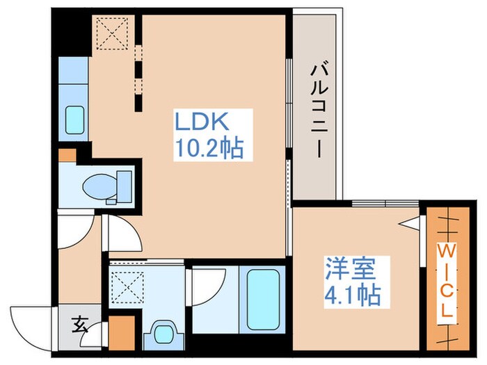 Revo水車町の物件間取画像