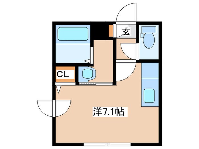 TRIPLE Mの物件間取画像