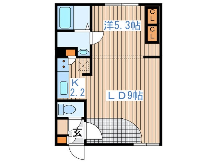 M-STAGE北９条の物件間取画像