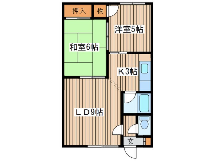 ドム－ル２６の物件間取画像