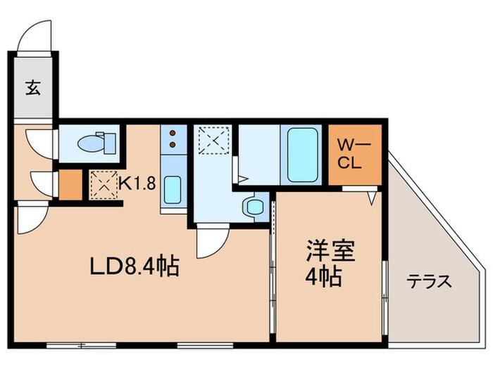 S-FORT月寒の物件間取画像