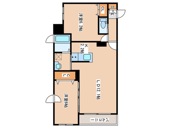 ニュ－コンフォ－ト澄川の物件間取画像