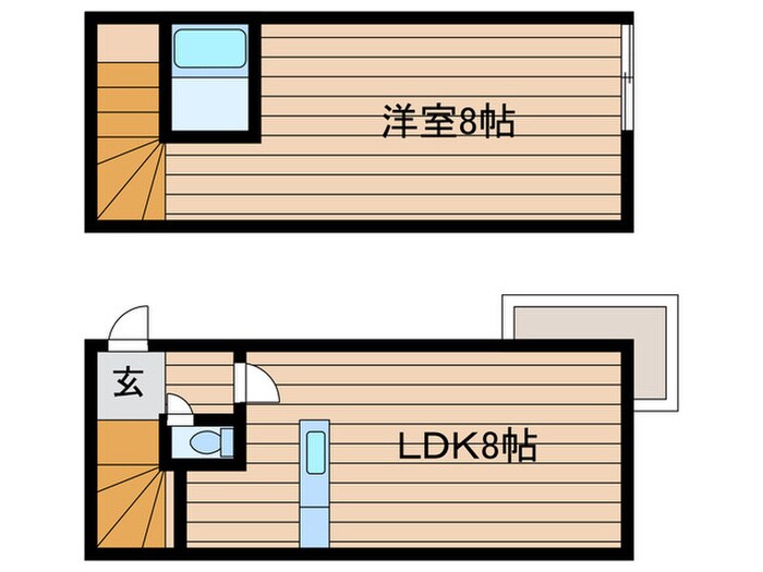 AMS N19の物件間取画像