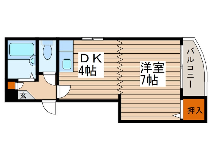 グレ－ス２２の物件間取画像