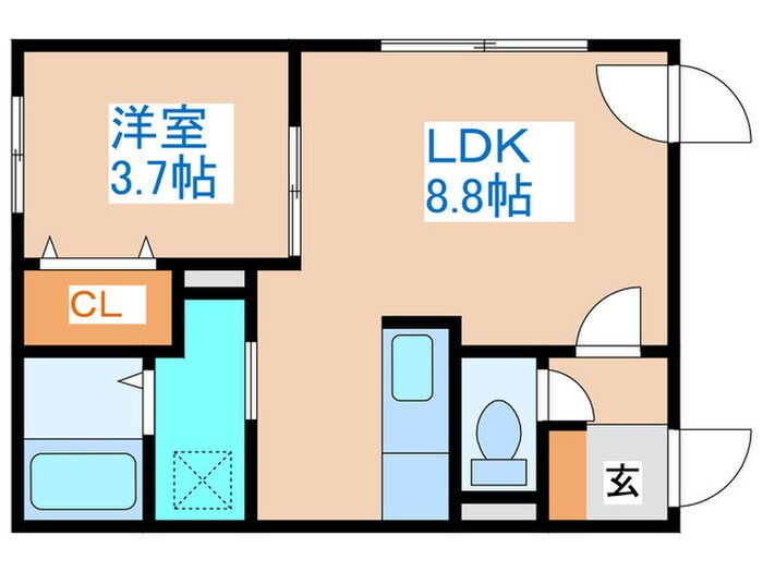 Ferienの物件間取画像