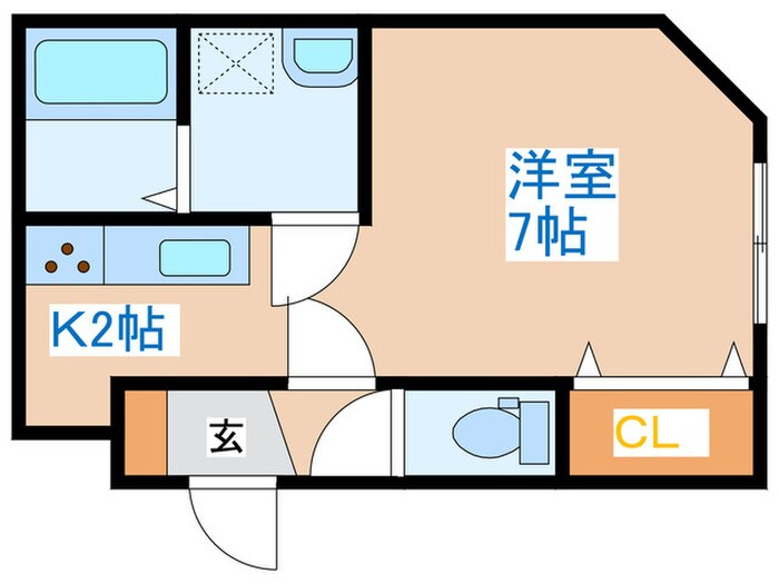 NSI発寒駅前の物件間取画像