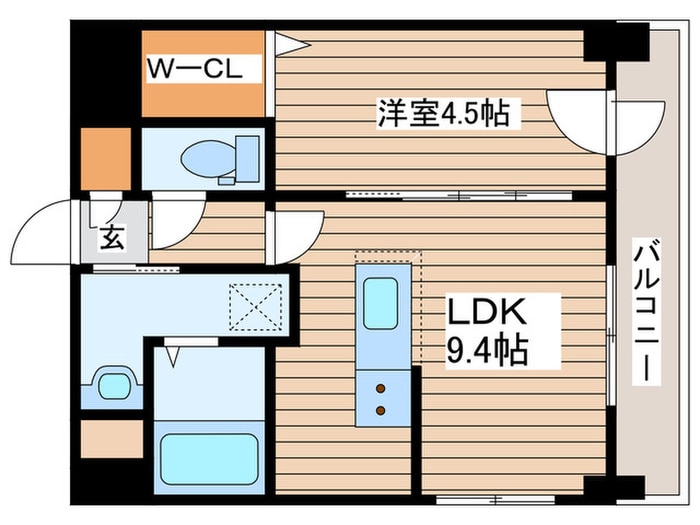 サムティ桑園レジデンスの物件間取画像