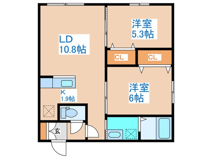 Pregareの物件間取画像