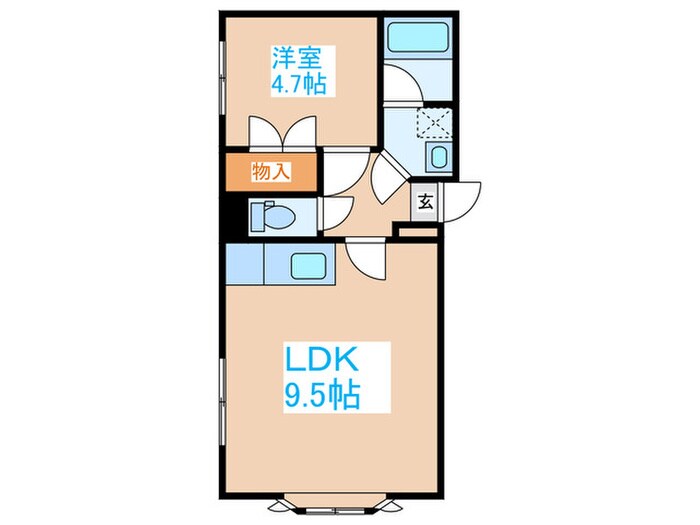 ファーストレジデンス藤の物件間取画像