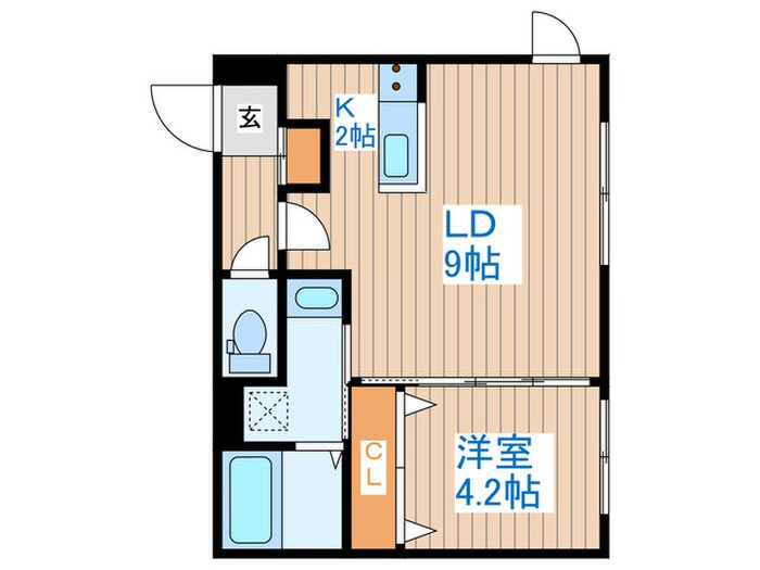 GRANDUKE永山公園通の物件間取画像