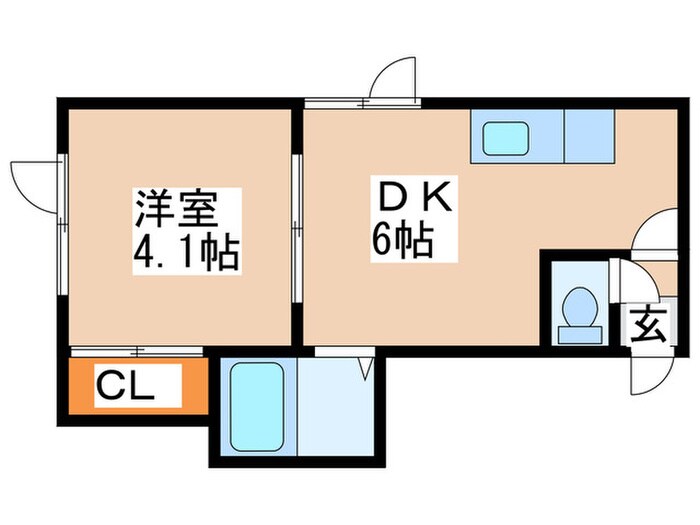 Ｔｓ円山の物件間取画像