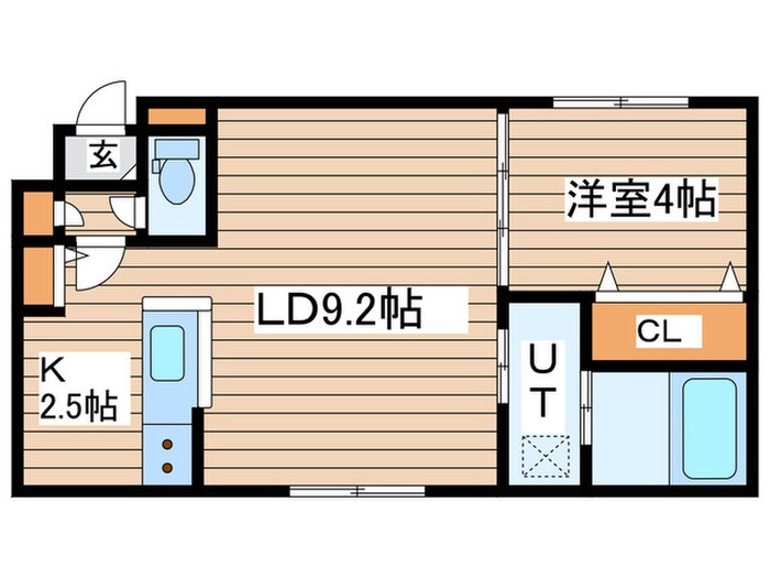 パークレジデンス円山北の物件間取画像