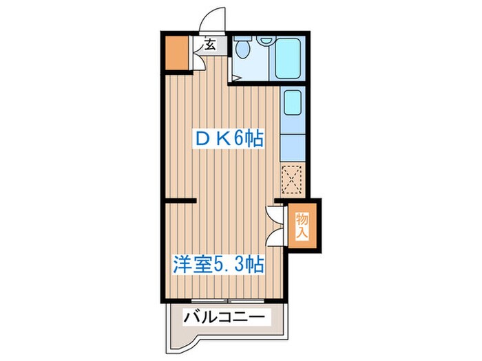 サウスフォ－Ⅰの物件間取画像