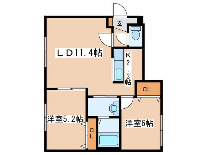 solaie N36の物件間取画像