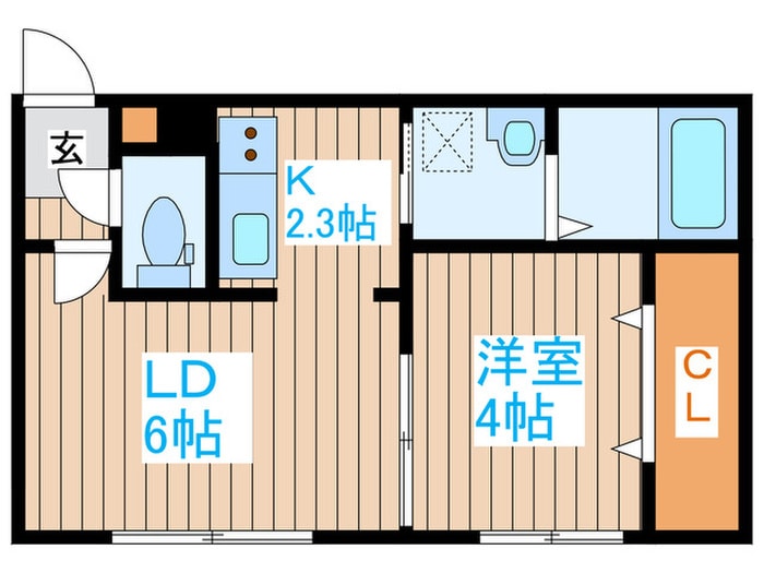 ウェリナ幌平橋の物件間取画像