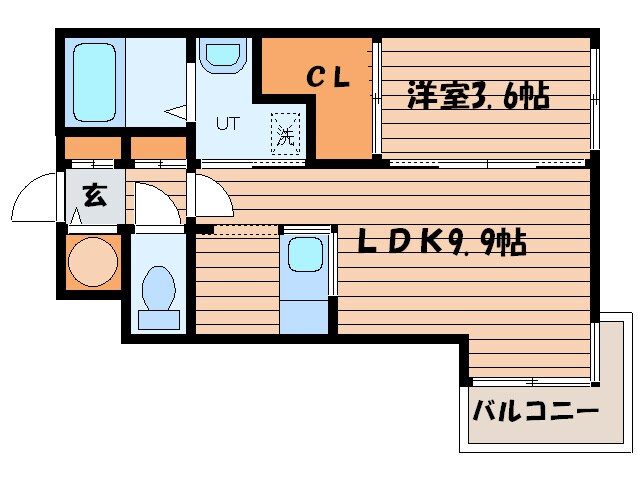 イリオス　ディオの物件間取画像