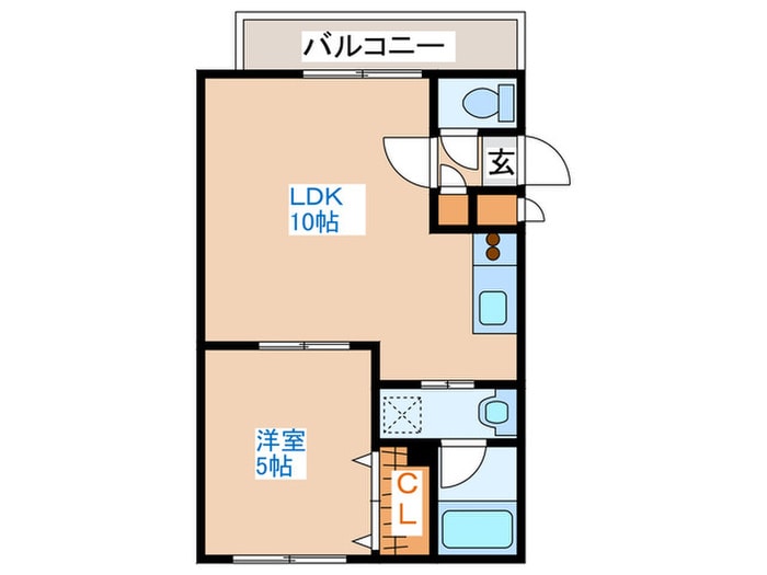 ラフィネ東札幌の物件間取画像