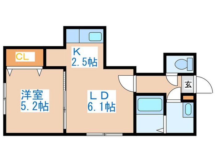 フォレストの物件間取画像