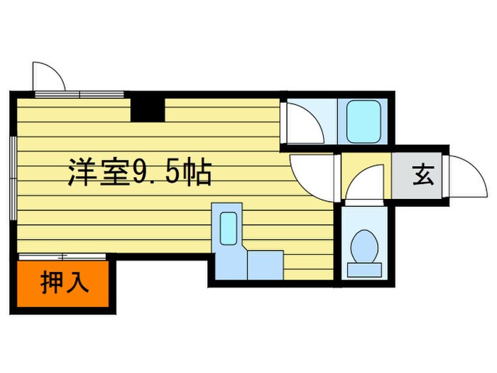 エクセレンス元町の物件間取画像