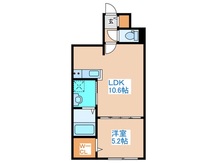 ペイフォワードN１６の物件間取画像