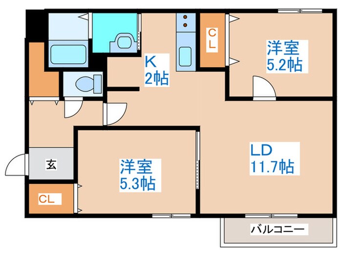 Astrea hillsの物件間取画像