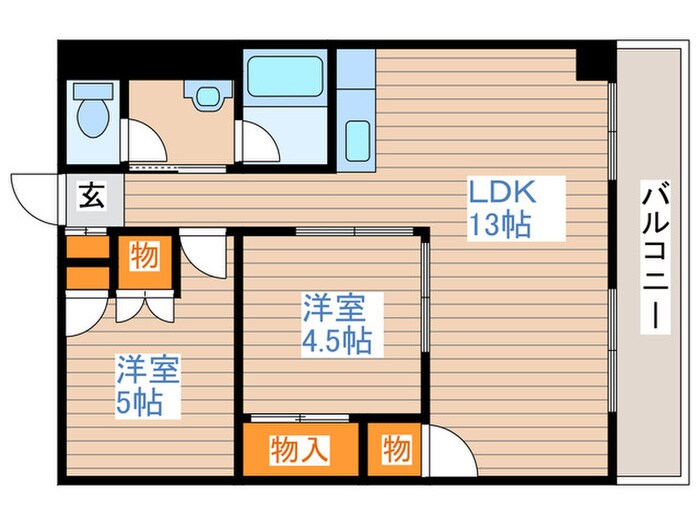 第７８松井ビルの物件間取画像