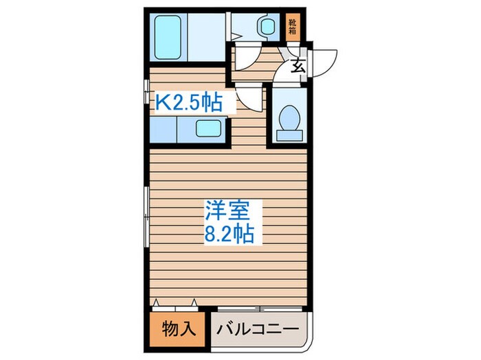 物件間取画像