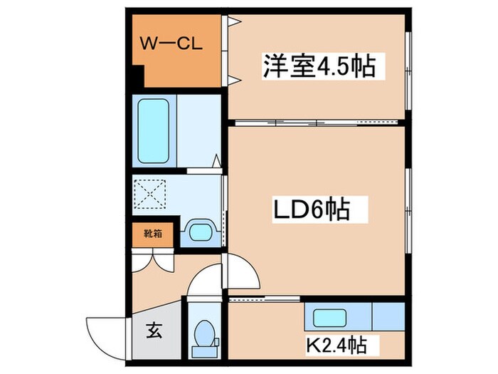 エルム時館の物件間取画像